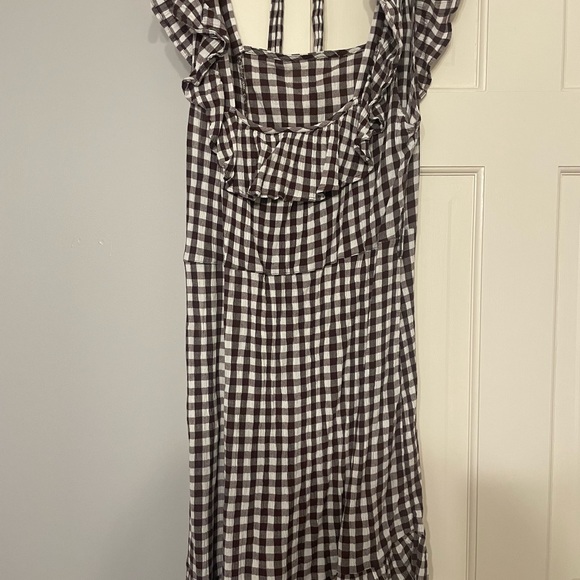 TopShop Checked Mini Dress - Picture 4 of 5
